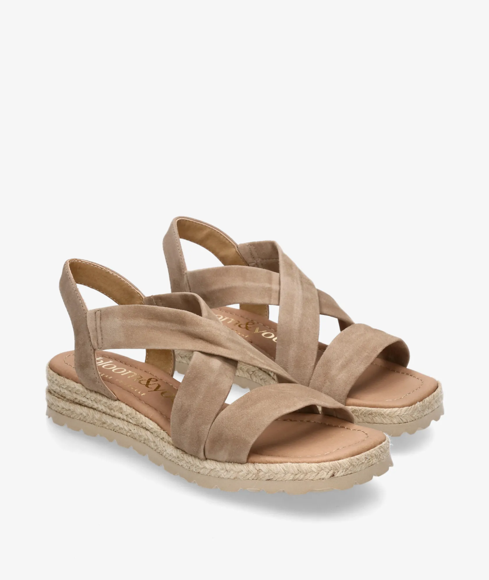 Mujer bloom&you Alpargatas bloom&you IGOR en ante taupe