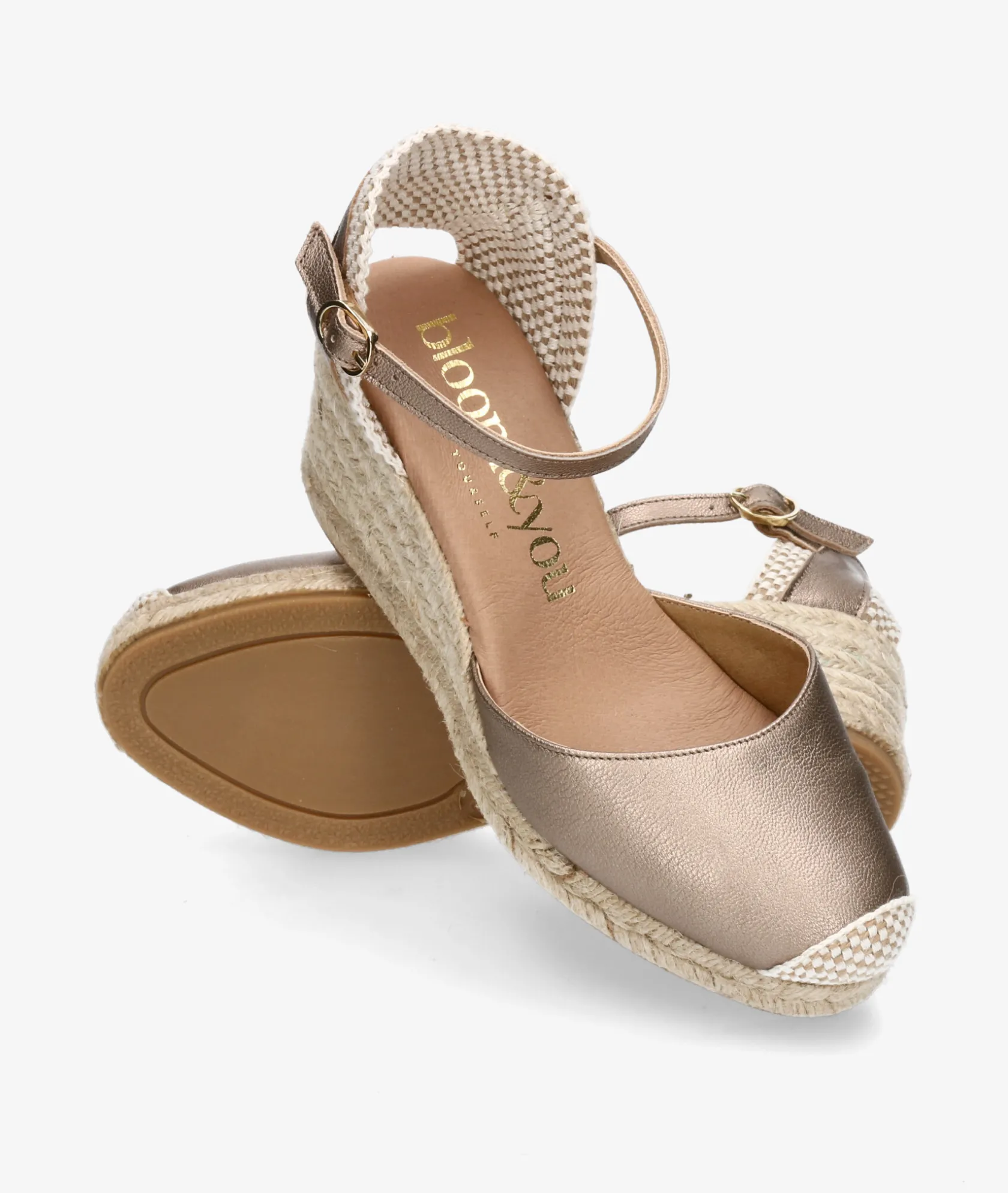 Mujer bloom&you Alpargatas bloom&you KASTA en metalizado