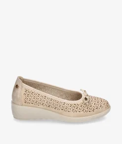 Mujer Amarpies Bailarinas 30120 en beige