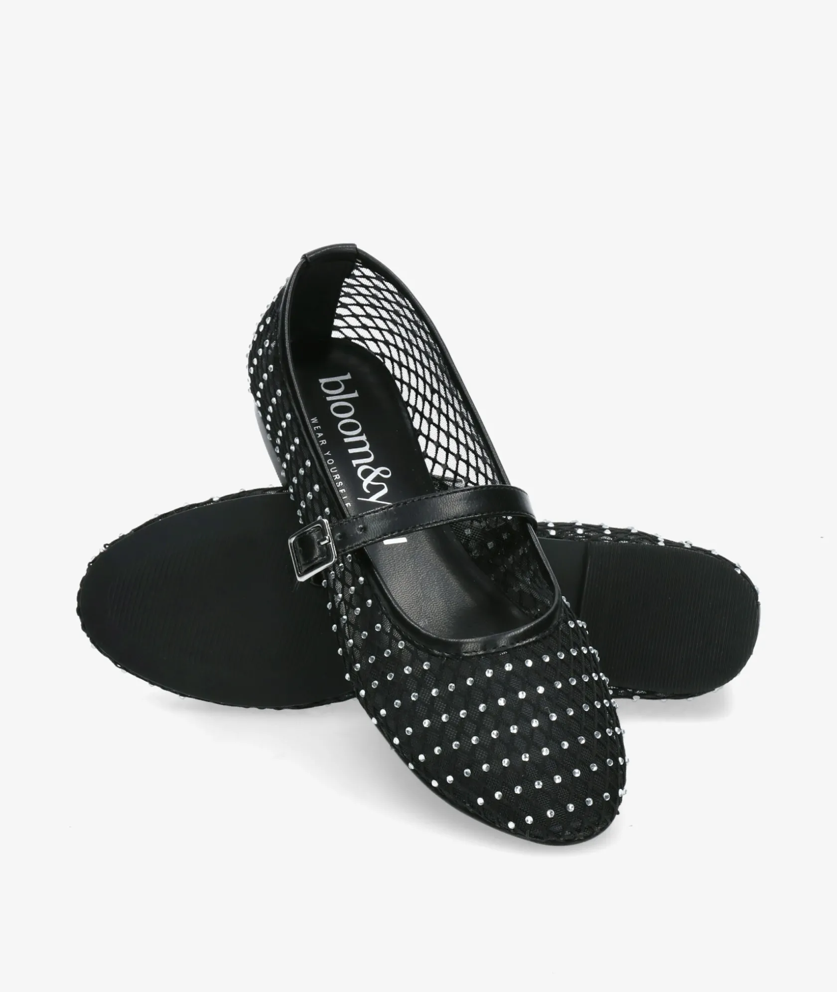 Mujer bloom&you Bailarinas bloom&you MERCEDES BRILLANTE en negro