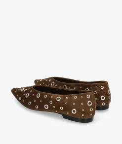 Mujer pabloochoa.shoes Bailarinas CORINA M5610 en topo