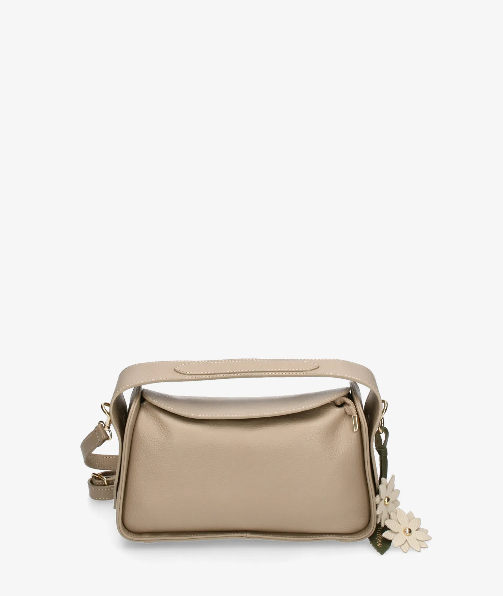 Mujer pabloochoa.shoes Bolso de piel BLOOM - FIN BLOOM GAIA en topo