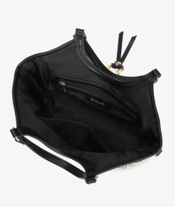Mujer pabloochoa.shoes Bolso de rafia 21022 en negro