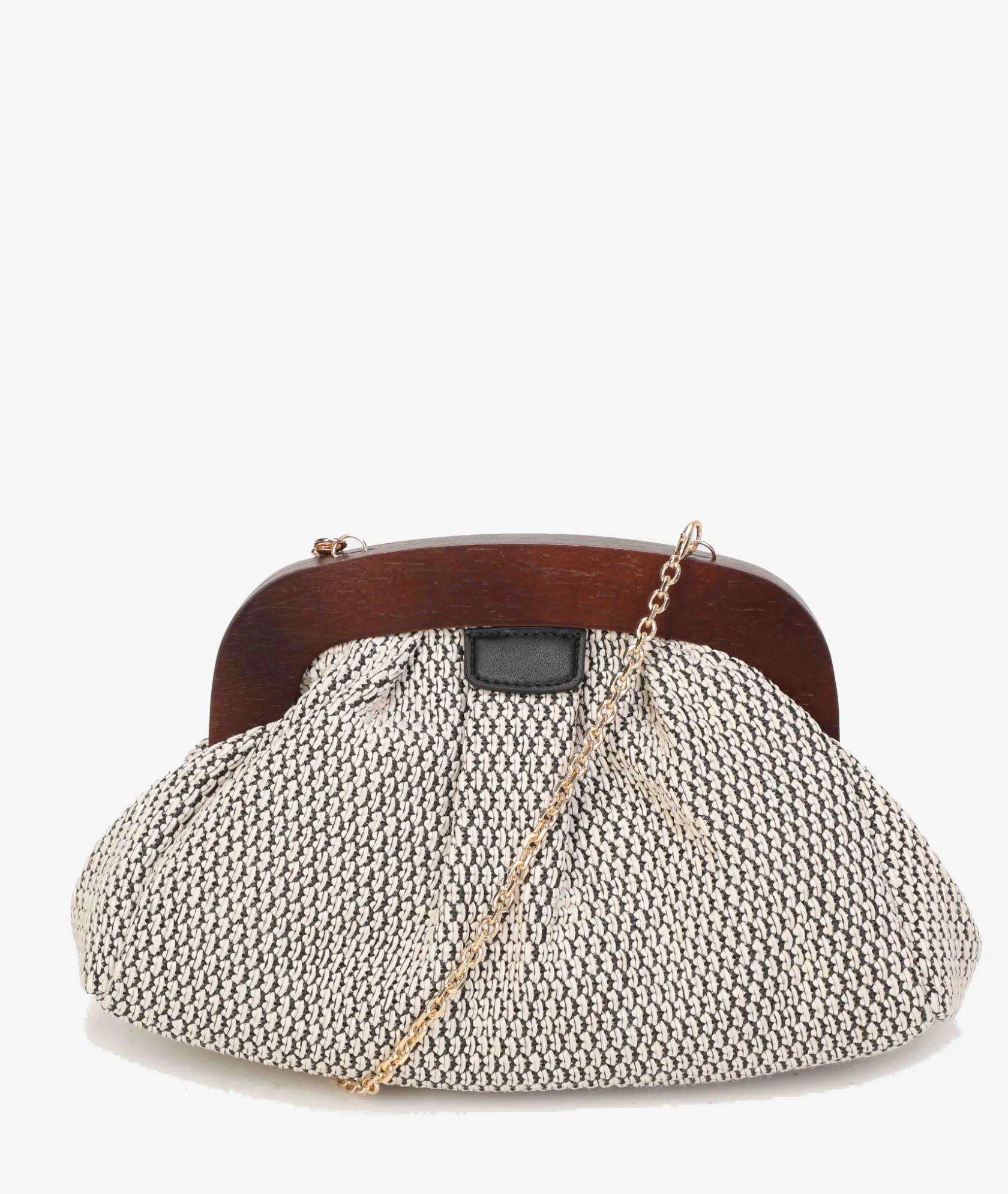 Mujer pabloochoa.shoes Bolso de rafia 21021 en negro