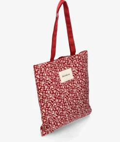 Mujer bloom&you Bolso textil bloom&you FLOWER TOTE en cereza