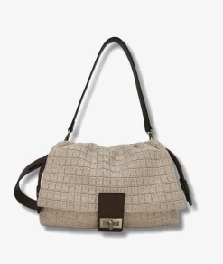 Mujer Martina K Bolso textil 25025 en beige