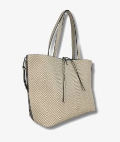 Mujer Martina K Bolso textil 25058 en topo