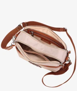 Mujer pabloochoa.shoes Bolso textil 21180 en camel