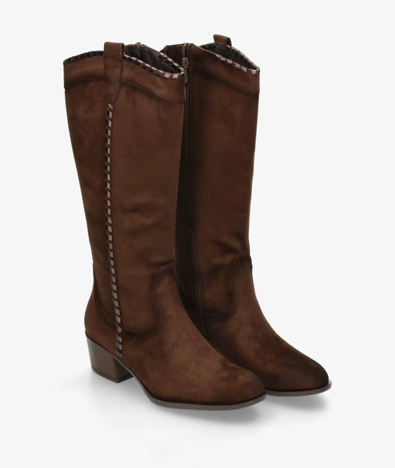 Mujer Amarpies Botas 29506 en marrón
