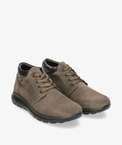 Hombre Igi&Co Botas Igi&Co 6617833 en serraje taupe