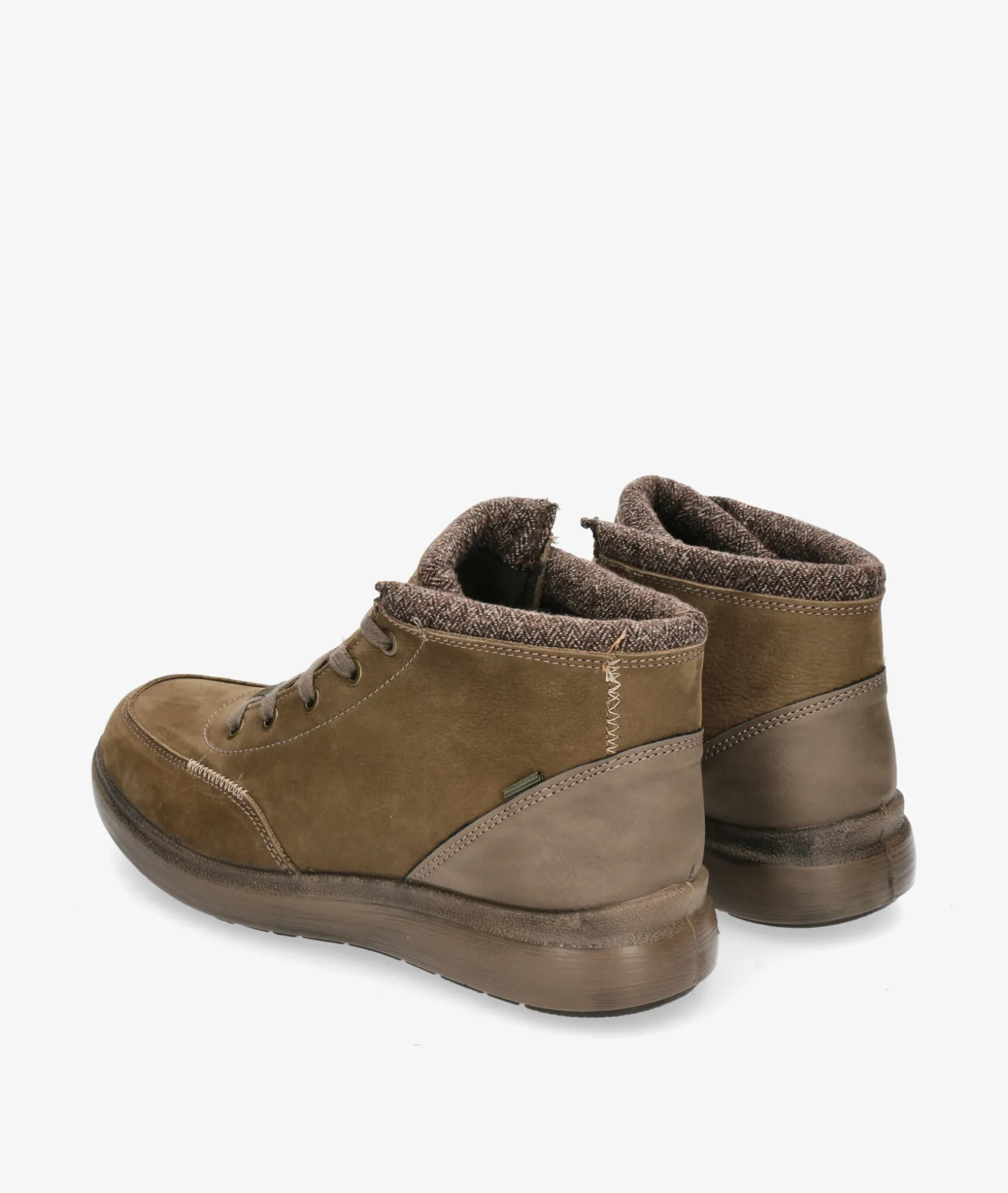 Hombre Imac Botas 652010 en nobuck taupe