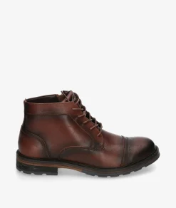 Hombre Rhostock Botas JACKS-33 BB21555-1A en cuero