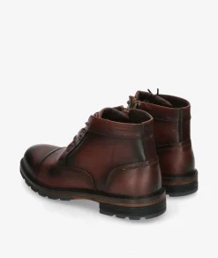 Hombre Rhostock Botas JACKS-33 BB21555-1A en cuero