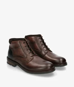 Hombre Traveris Botas LOR50-2437 en marrón