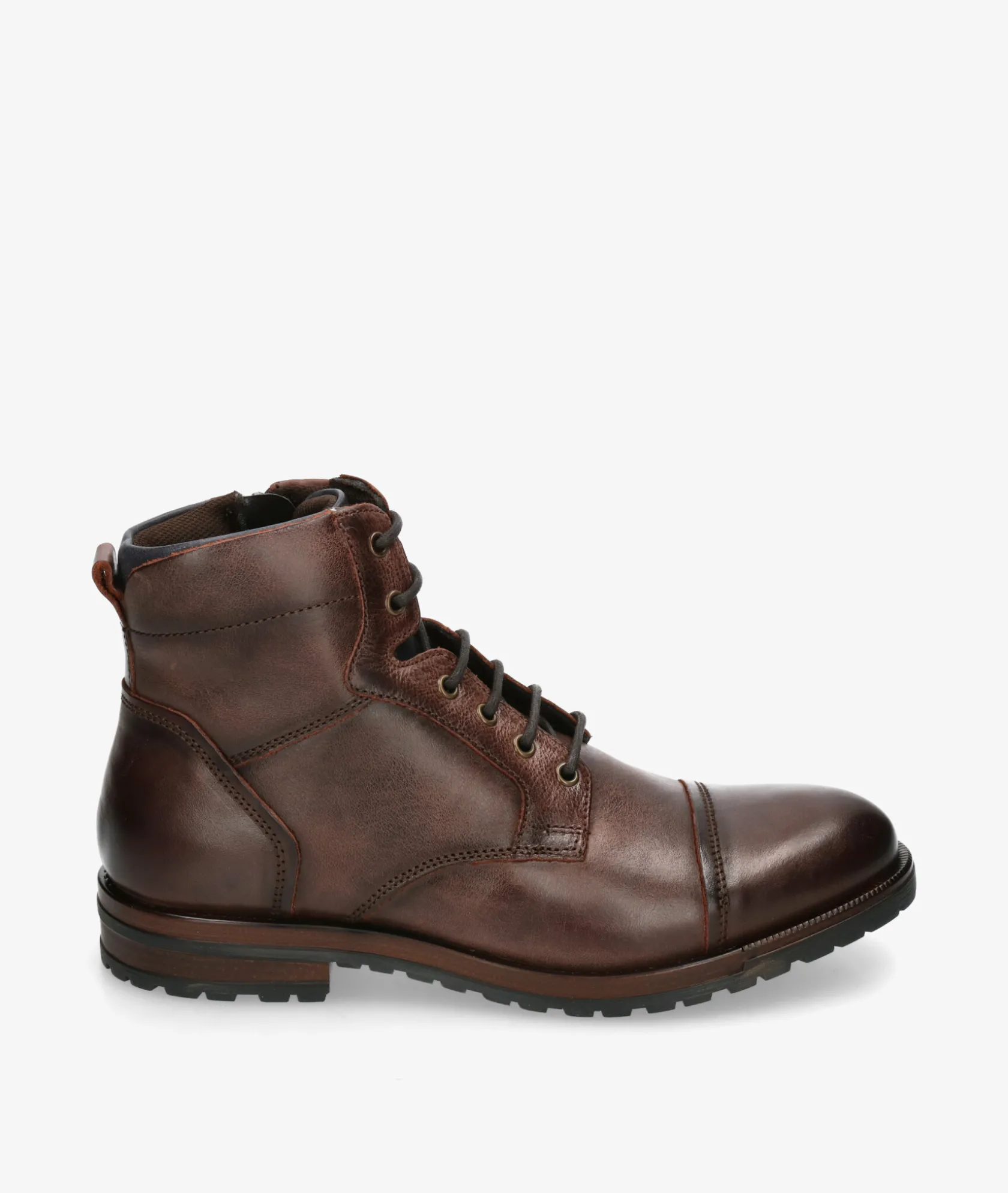 Hombre Traveris Botas LOR49-4669 en marrón