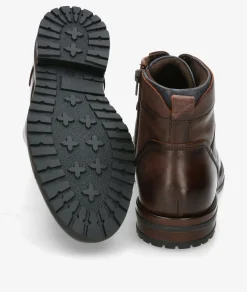Hombre Traveris Botas LOR49-4669 en marrón