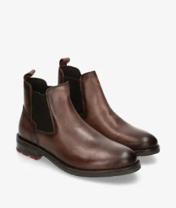 Hombre Traveris Botas LOR48-2435 en marrón
