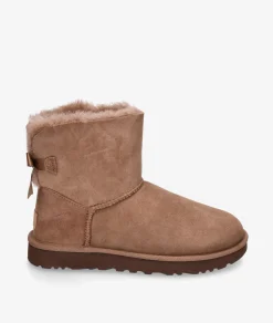 Mujer UGG Botas MINI BAILEY BOW en topo