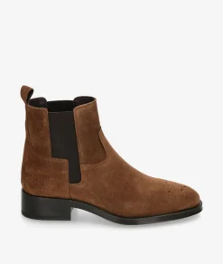 Mujer Alpe Botines 5359 en serraje libano