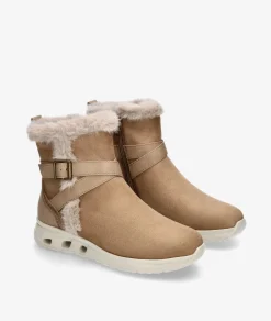Mujer Amarpies Botines 29413 en beige