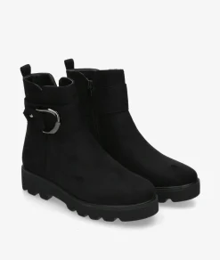 Mujer Amarpies Botines 27215 en negro