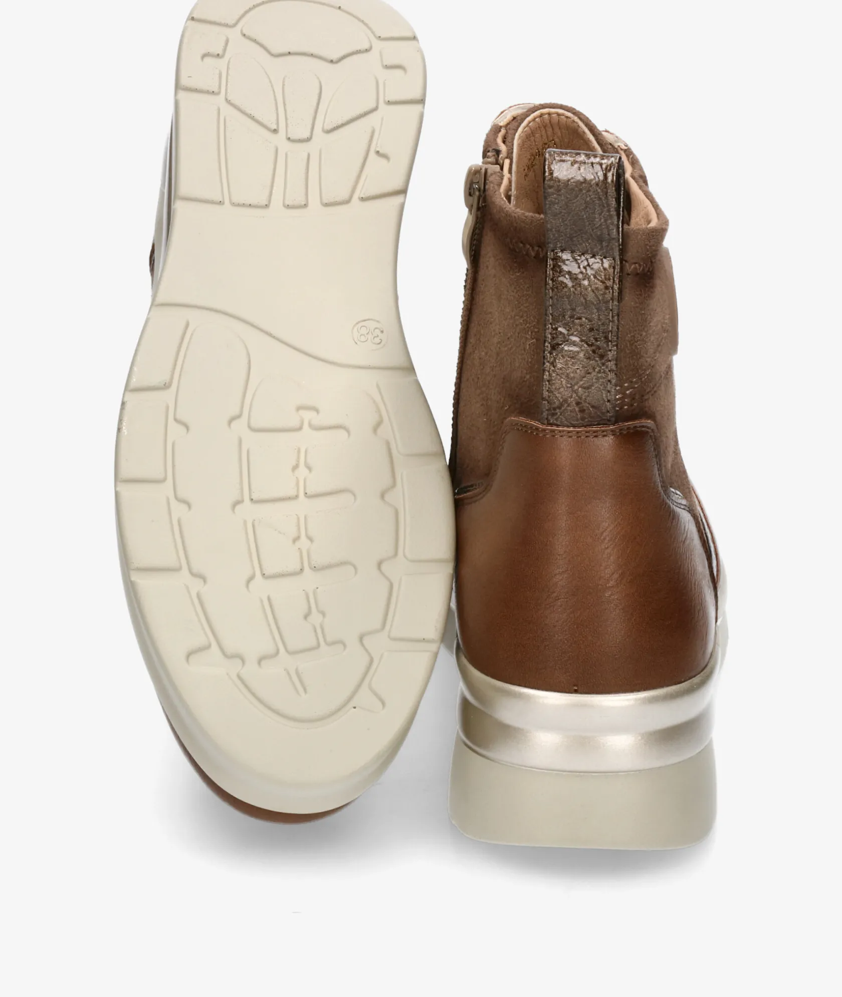 Mujer Amarpies Botines 29422 en topo