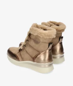 Mujer Amarpies Botines 27091 en topo