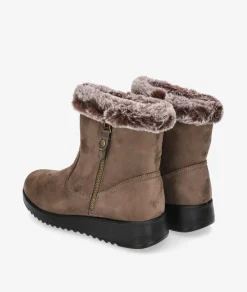 Mujer Amarpies Botines 27166 en topo