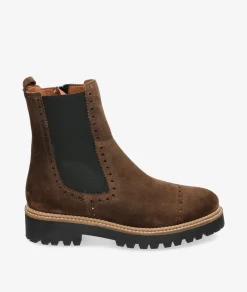 Mujer Bryan Botines 4328-R en serraje
