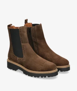 Mujer Bryan Botines 4328-R en serraje