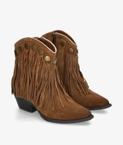 Mujer pabloochoa.shoes Botines EVA PARIS 29758 en serraje cuero