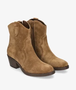 Mujer pabloochoa.shoes Botines EVA PARIS 27976 en serraje cuero