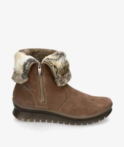 Mujer Igi&Co Botines Igi&Co 6658744 en serraje taupe