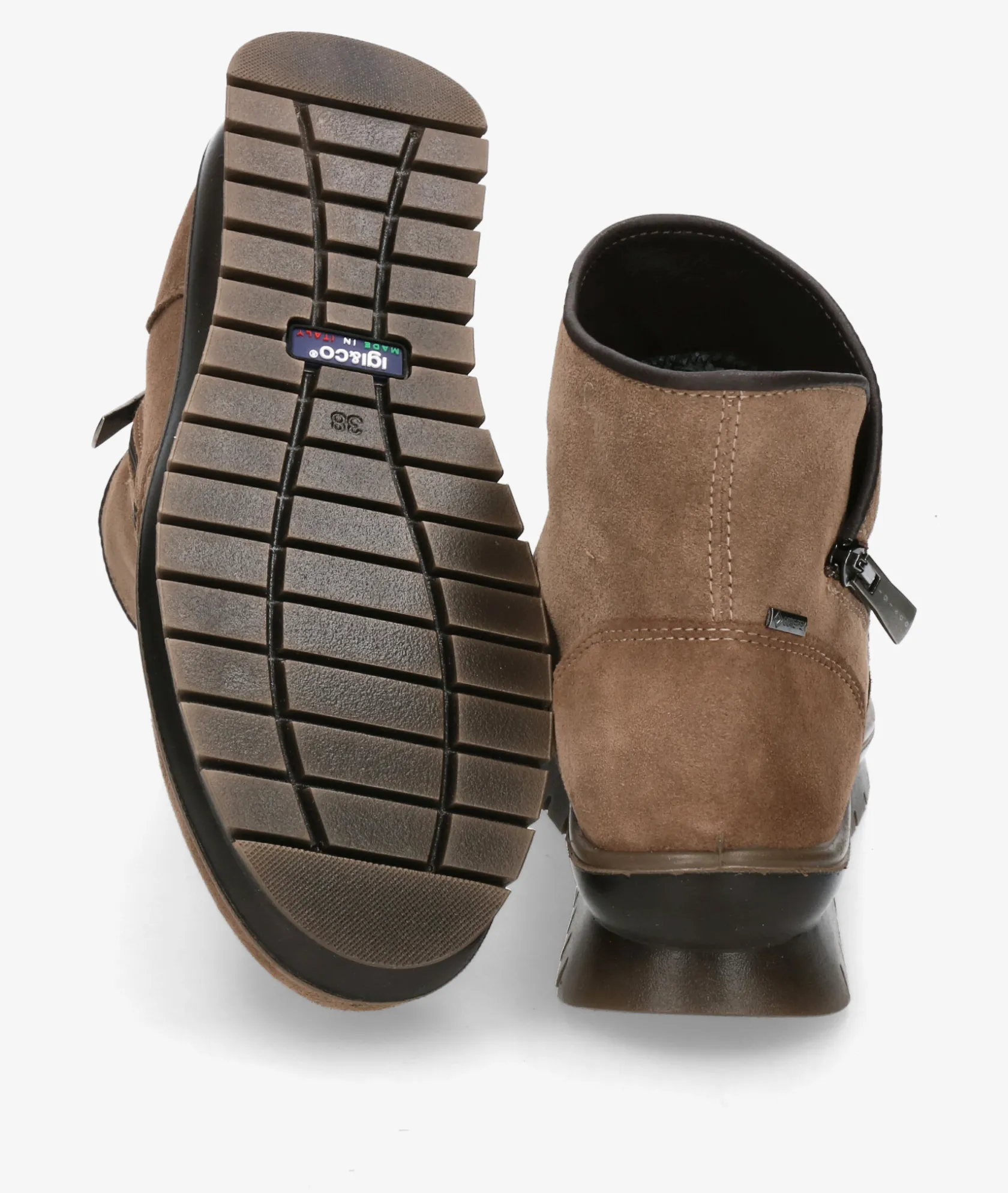 Mujer Igi&Co Botines Igi&Co 8658677 en serraje taupe