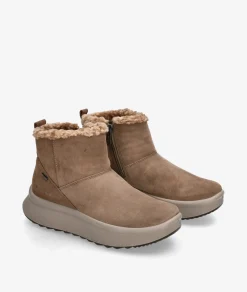 Mujer Igi&Co Botines Igi&Co 8681422 en serraje taupe