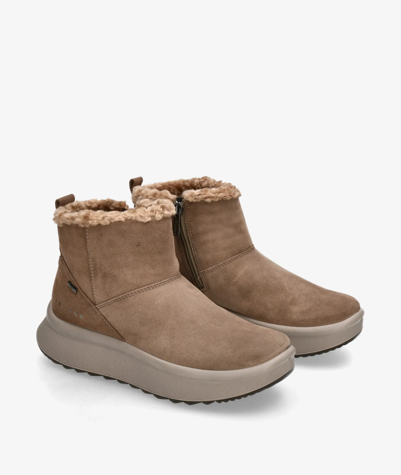 Mujer Igi&Co Botines Igi&Co 8681422 en serraje taupe