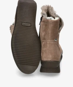 Mujer Imac Botines 856699 en serraje taupe