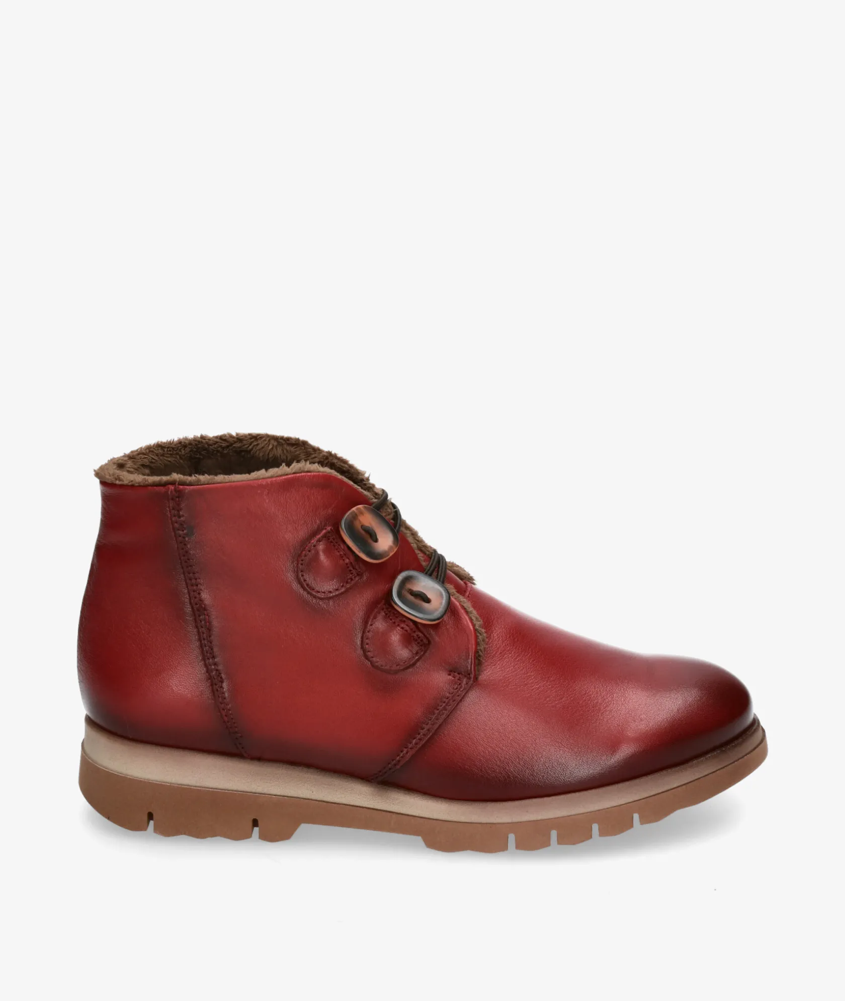 Mujer Kénnebec Botines 284 en cereza