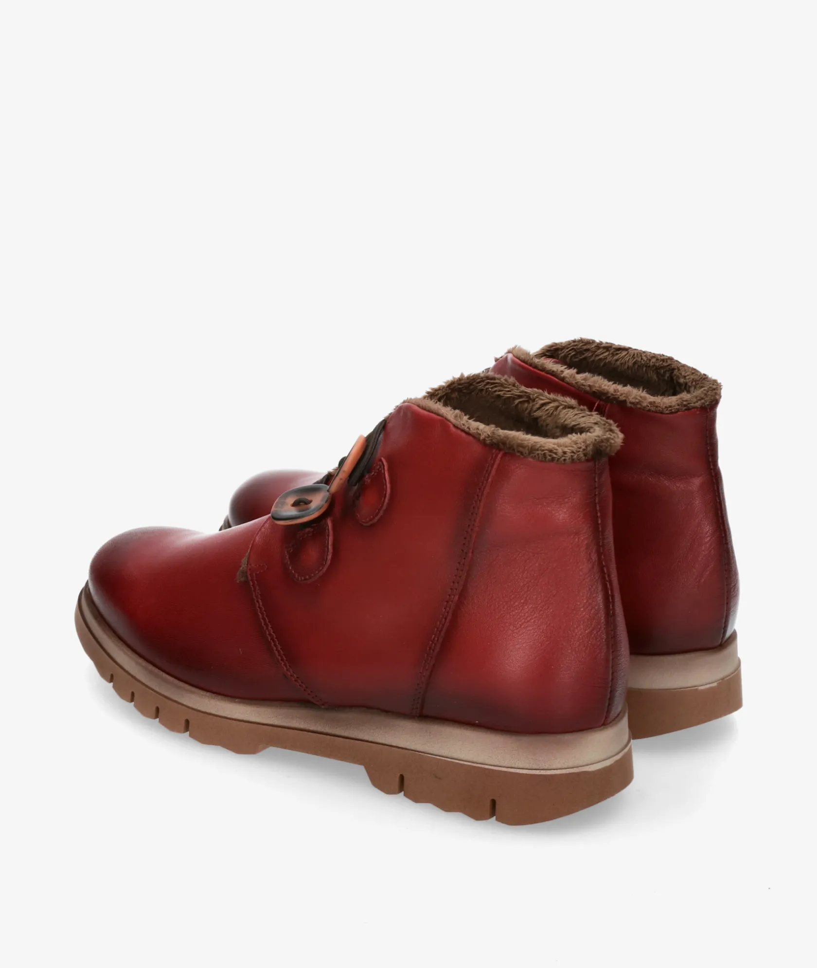 Mujer Kénnebec Botines 284 en cereza