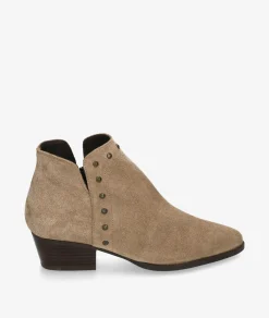 Mujer Kénnebec Botines 954 TACHAS en serraje