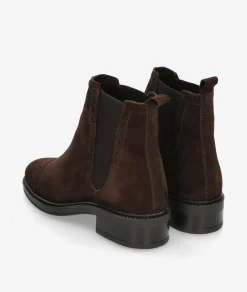 Mujer LOL Botines BERA 7236 en serraje marrón