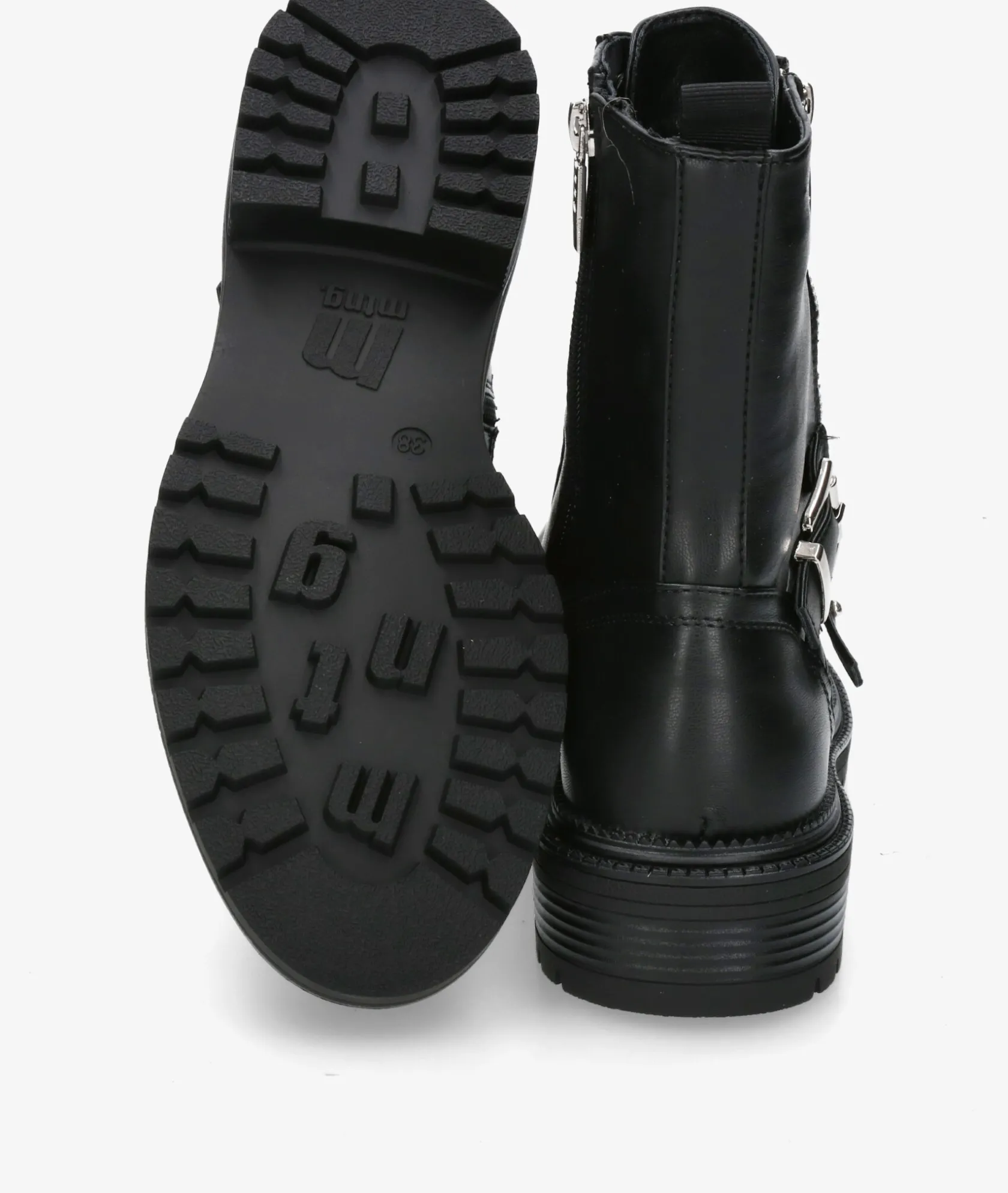 Mujer Mustang Botines 54774 en negro