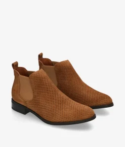 Mujer pabloochoa.shoes Botines 92002 en serraje cuero