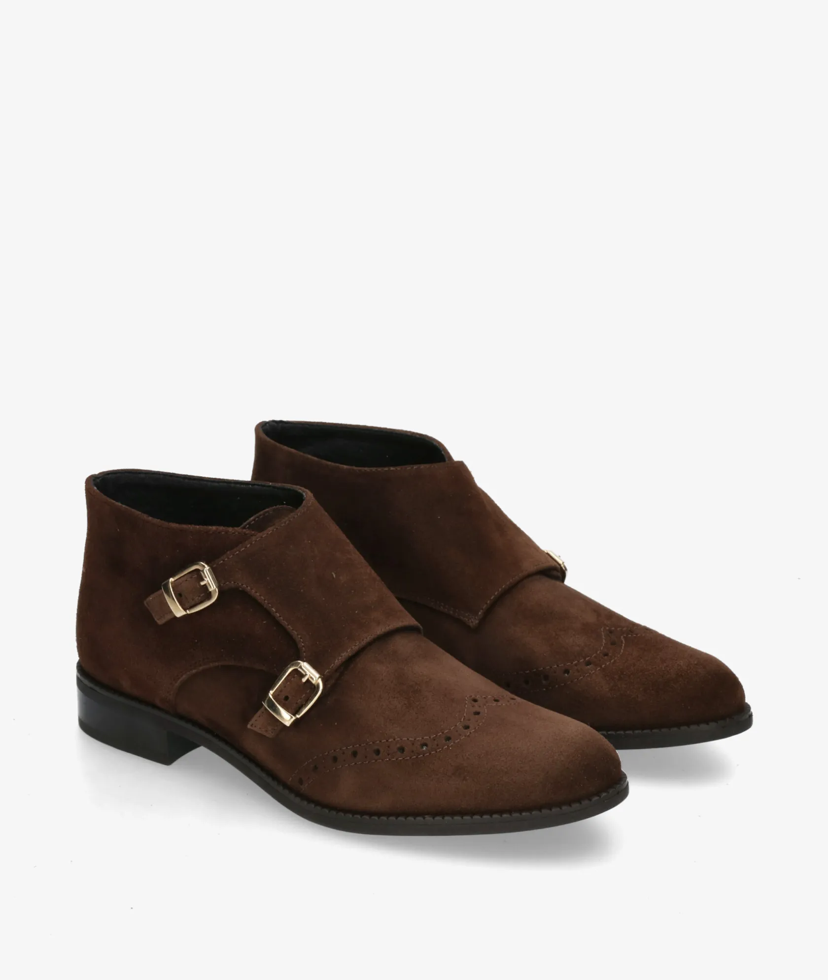 Mujer pabloochoa.shoes Botines 30704 en serraje marrón