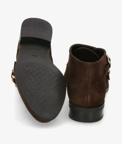 Mujer pabloochoa.shoes Botines 30704 en serraje marrón