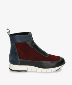 Mujer pabloochoa.shoes Botines RAGO46 en serraje burdeos