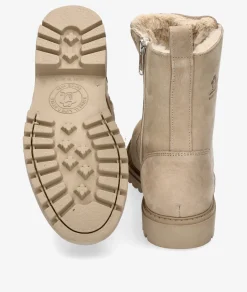 Mujer Panamá Jack Botines FRISIA B8 en nobuck piedra