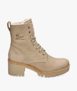 Mujer Panamá Jack Botines PADMA B10 en nobuck piedra