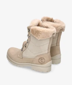 Mujer Panamá Jack Botines TUSCANI B28 en nobuck piedra