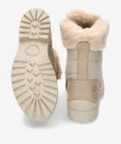 Mujer Panamá Jack Botines TUSCANI B28 en nobuck piedra